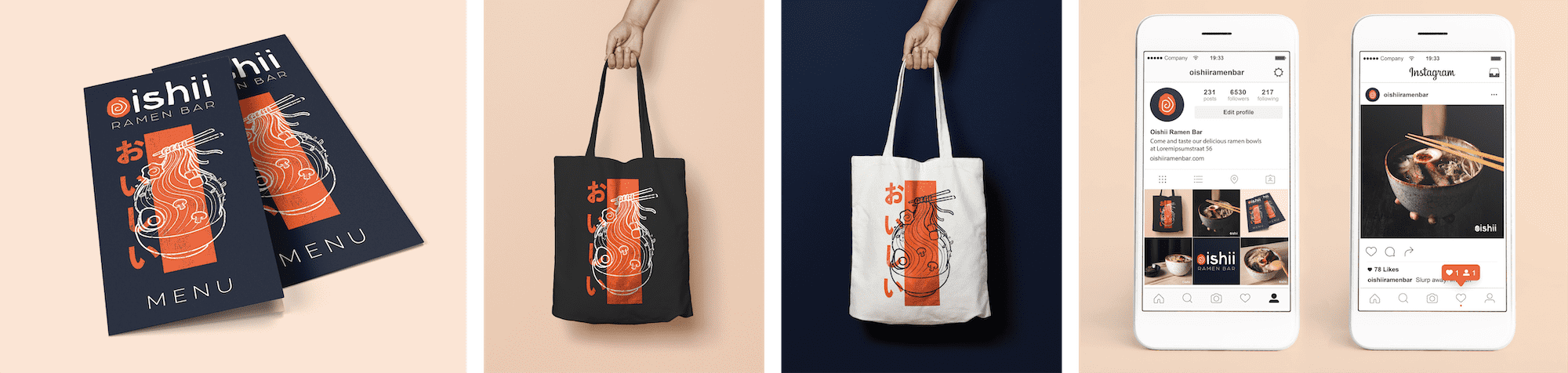 Grafisch Ontwerp voor Oishii Ramen